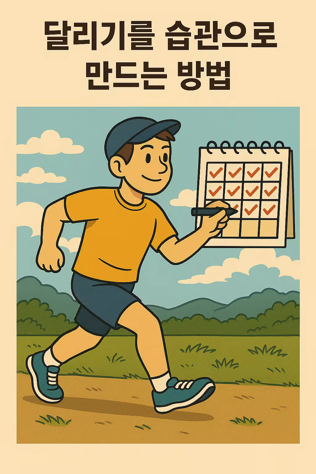 달리기를 습관으로 만드는 방법