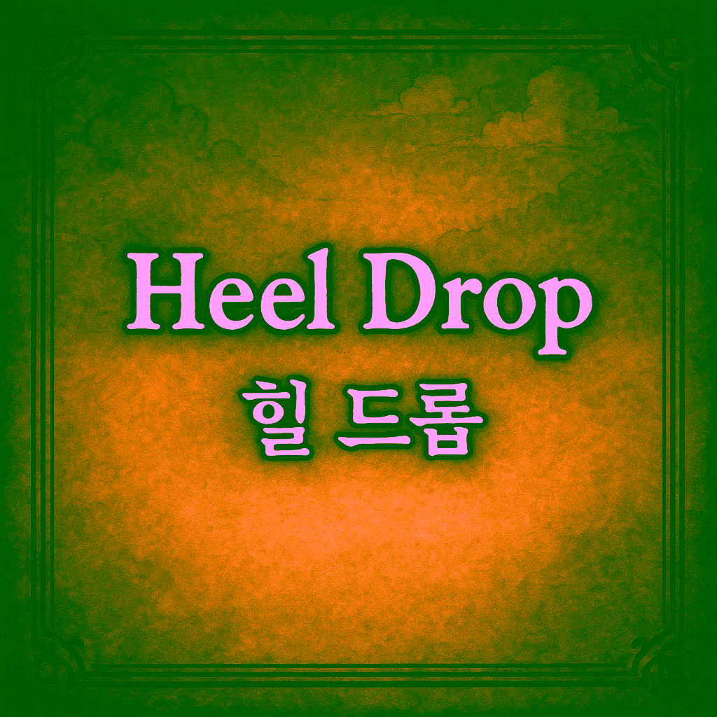 18. Heel Drop (힐 드롭)